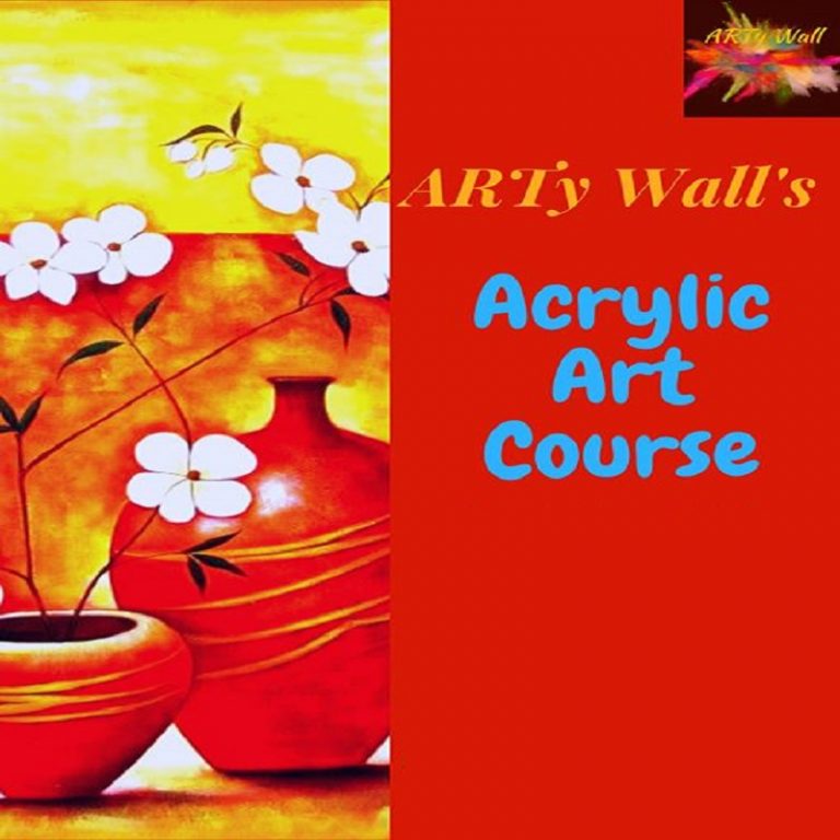 ONLINE ACRYLIC ART COURSE Youngbutterfly